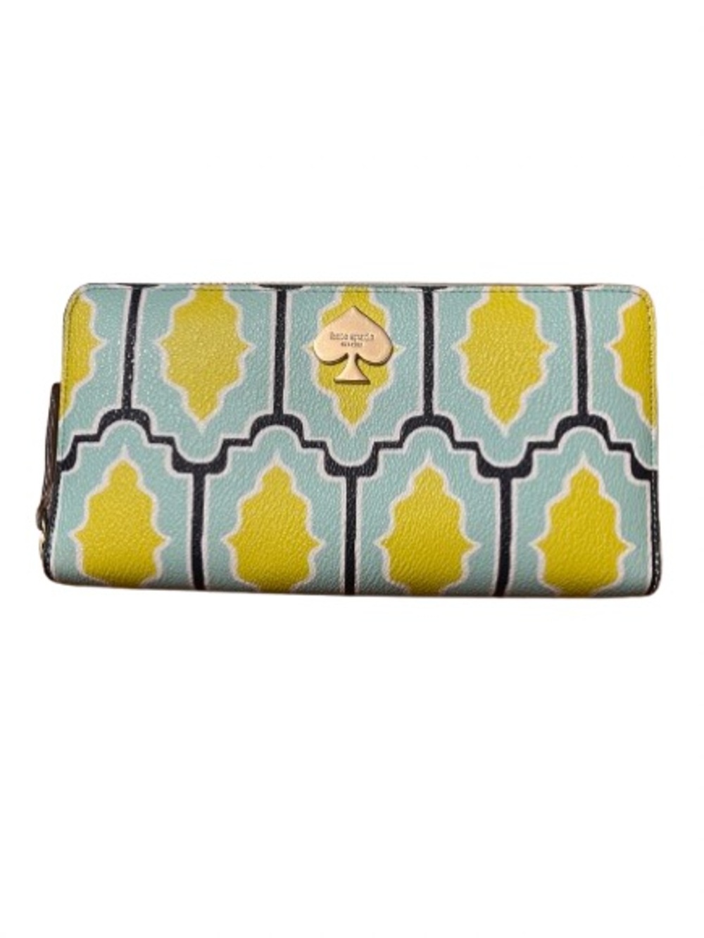 Kate Spade Cabana Tile Full Zip Wallet